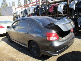 2007 TOYOTA YARIS S BLACK 1.5L AT Z17632